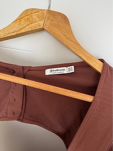 m Beden stradivarius midi elbise