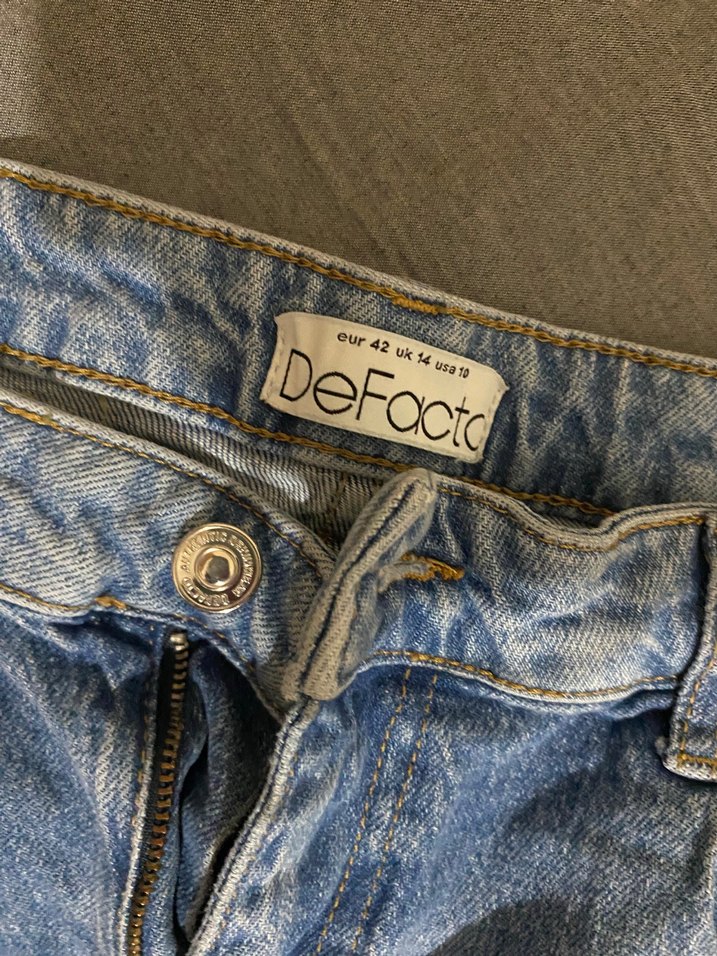 Kadın Kot Şort - Görsel 3