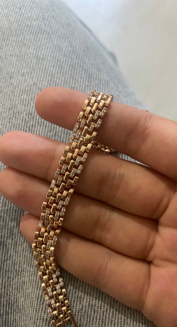 Çelik gold bileklik - Görsel 2