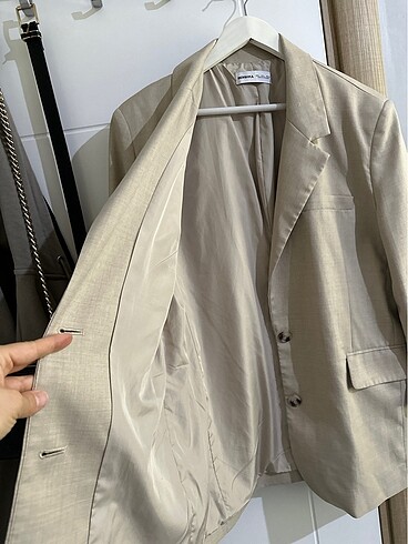 Bershka BERSHKA oversize Blazer ceket