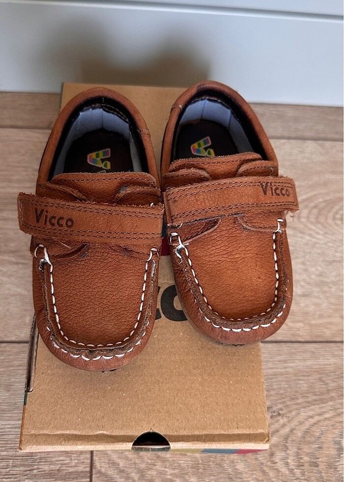 Vicco erkek çocuk makosen ayakkabı - Görsel 2