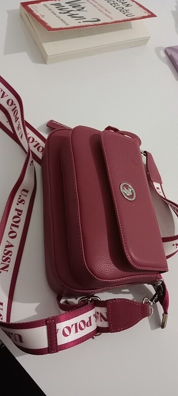 U.S.Polo Assn. Fuşya Rengi Çanta 