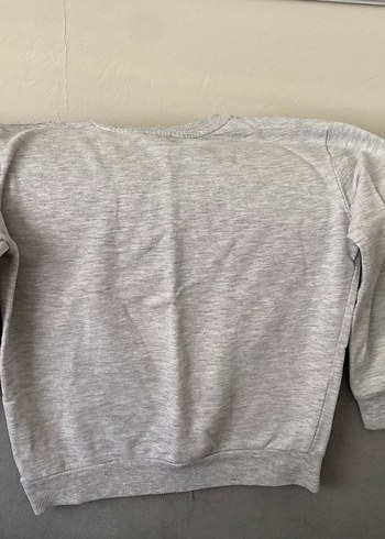 Gri Batman Baskılı Erkek Sweatshirt - Görsel 5