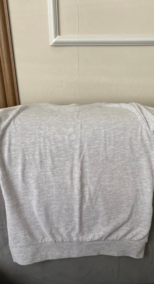 Erkek Çocuk Gri Uzun Kollu Baskılı Sweatshirt - Görsel 4