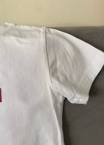 Beyaz Erkek Çocuk Kısa Kollu Polo Tişört - Görsel 11