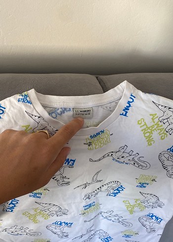 Baskılı Erkek Çocuk Kısa Kollu Tişört - Görsel 4