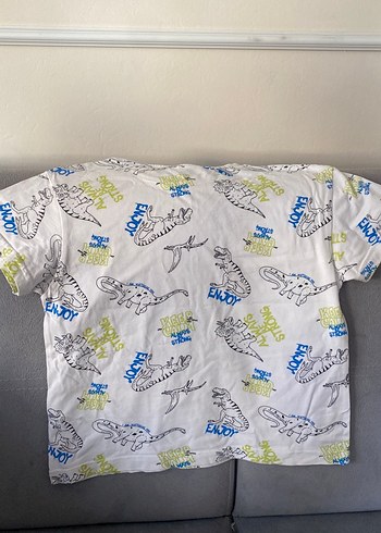 Baskılı Erkek Çocuk Kısa Kollu Tişört - Görsel 6