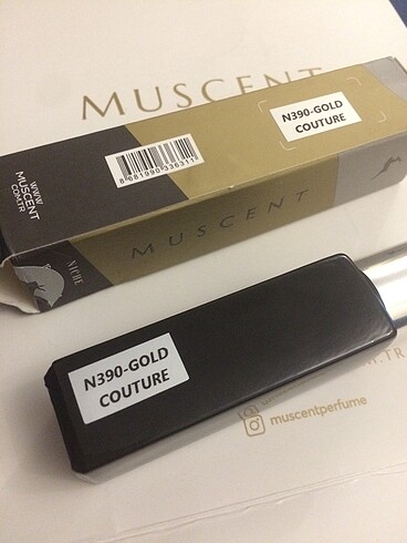 Muscent gold couture parfüm