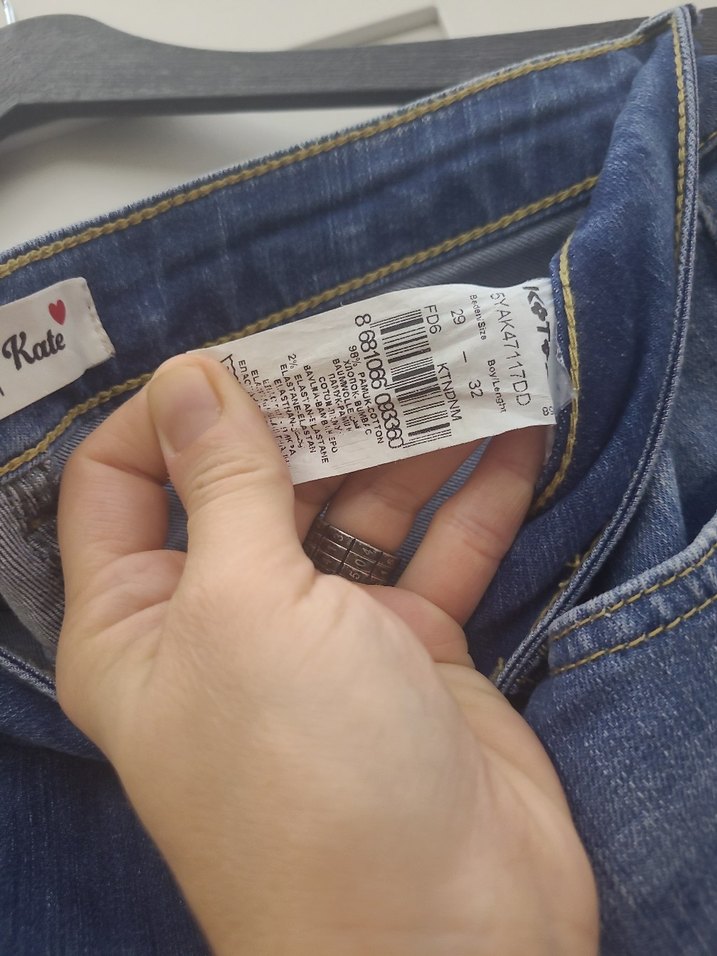 Mavi Kadın Dar Kesim Denim Jean - Görsel 3