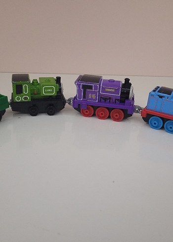 Renkli Tren Oyuncak Seti - Görsel 3