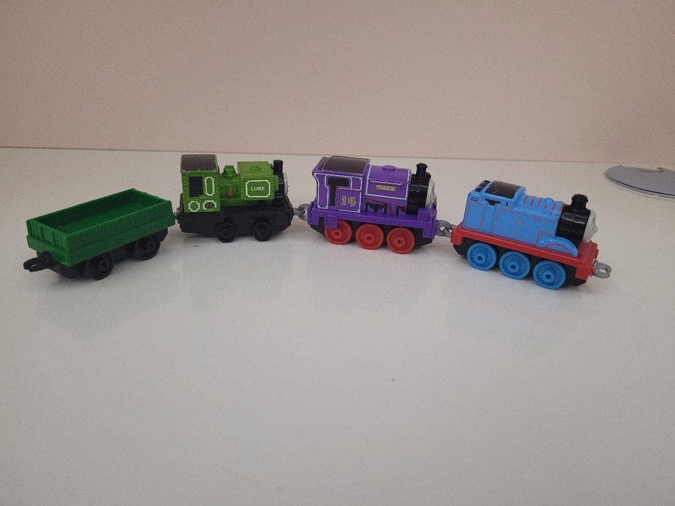 Renkli Tren Oyuncak Seti - Görsel 3