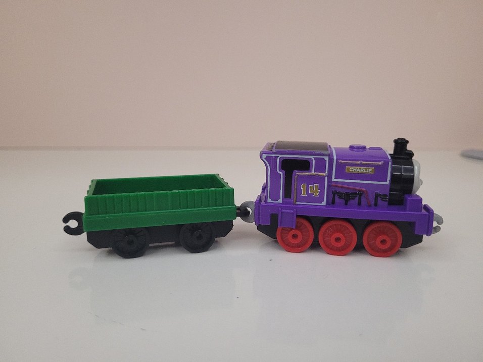 Renkli Tren Oyuncak Seti - Görsel 5