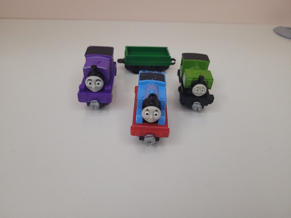 Renkli Tren Oyuncak Seti - Görsel 2