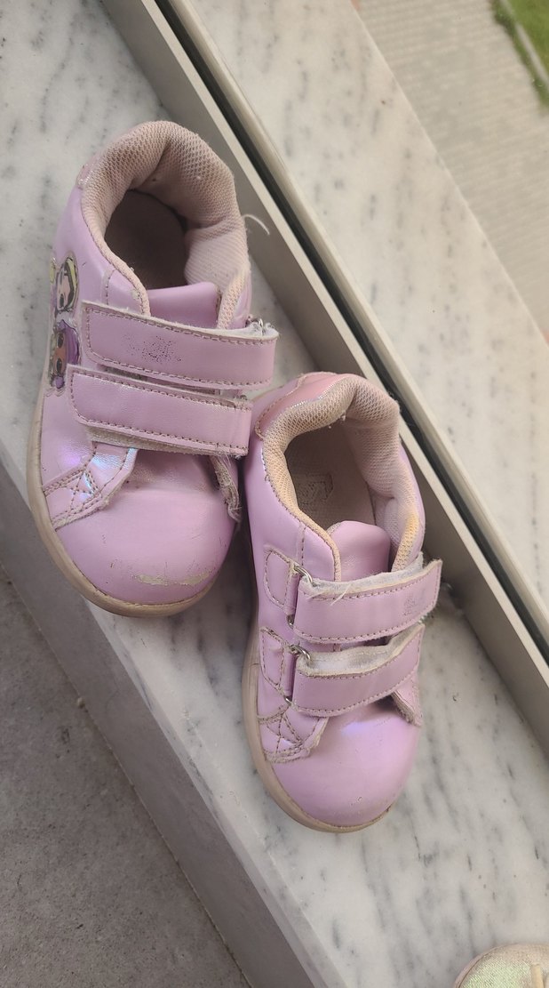 Lol Kız Çocuk Pembe Cırt Cırtlı Spor Ayakkabı - Görsel 2