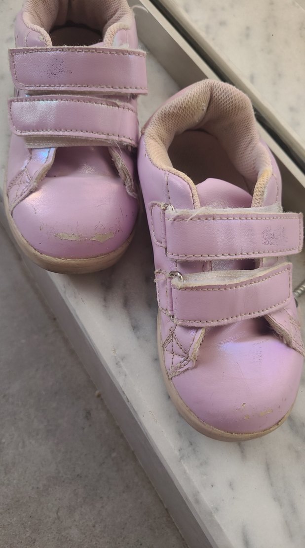 Lol Kız Çocuk Pembe Cırt Cırtlı Spor Ayakkabı - Görsel 3