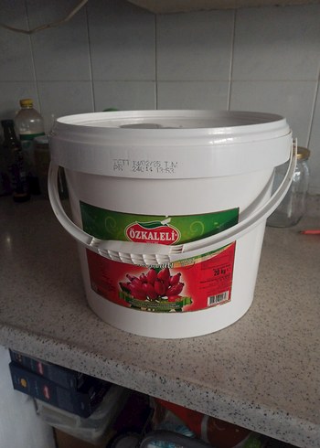 Özkaleli Beyaz Saklama Kabı 10 kg - 20 kg - Görsel 3