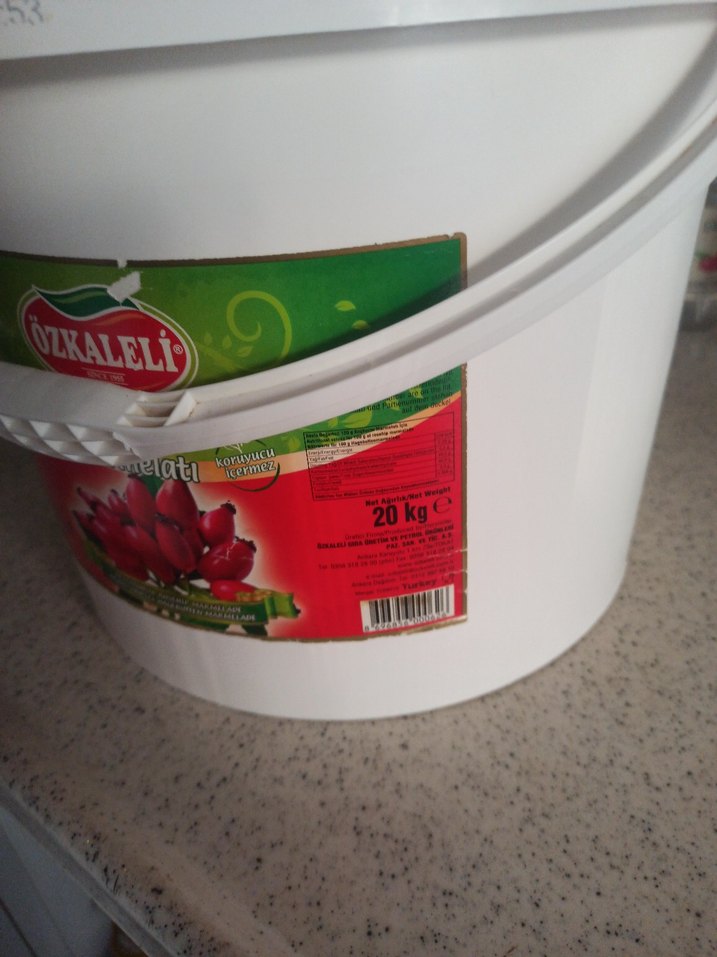 Özkaleli Beyaz Saklama Kabı 10 kg - 20 kg - Görsel 2