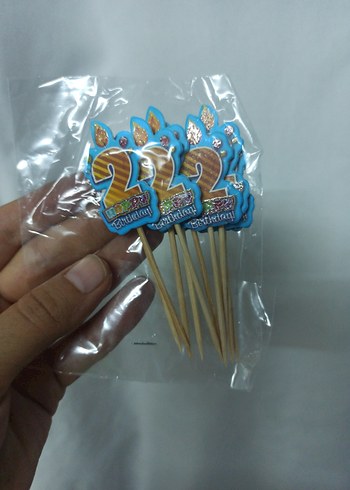 Renkli Diş Figürlü Kürdanlar - Görsel 16