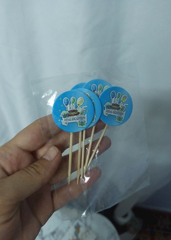 Renkli Diş Figürlü Kürdanlar - Görsel 14