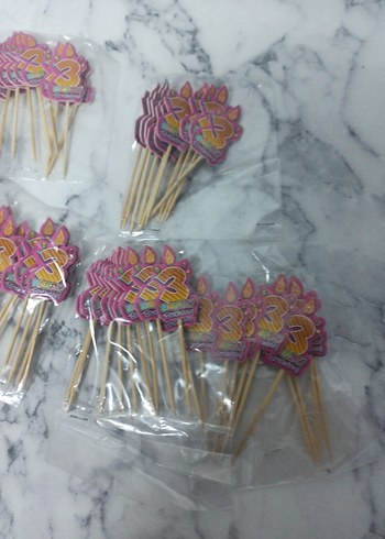 Renkli Diş Figürlü Kürdanlar - Görsel 20