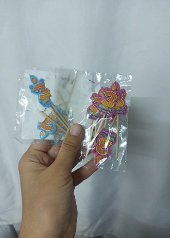 Renkli Diş Figürlü Kürdanlar - Görsel 13