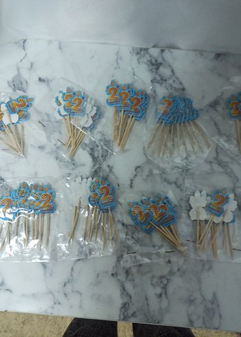 Renkli Diş Figürlü Kürdanlar - Görsel 18