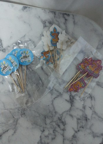 Renkli Diş Figürlü Kürdanlar - Görsel 15