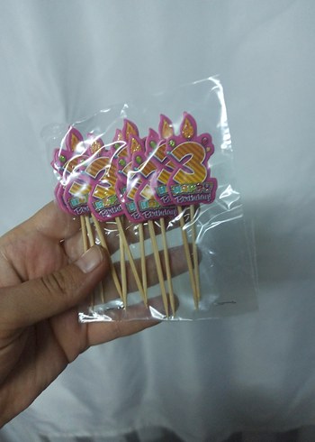 Renkli Diş Figürlü Kürdanlar - Görsel 19