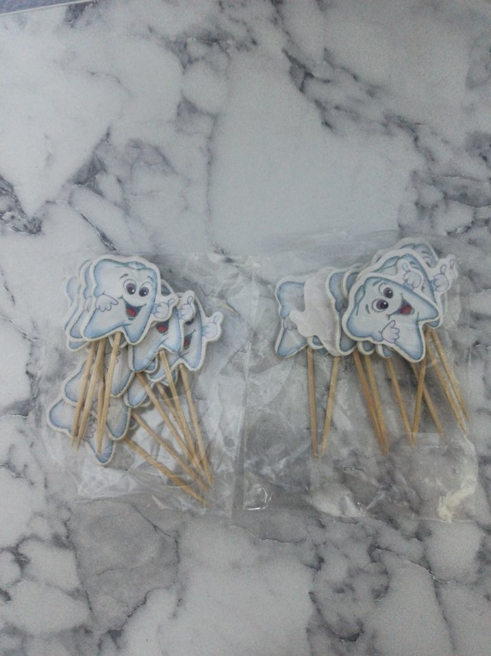 Renkli Diş Figürlü Kürdanlar - Görsel 2