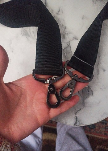 Yılan Desenli Siyah Yoga Kayışı - Görsel 2