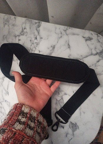 Yılan Desenli Siyah Yoga Kayışı - Görsel 3