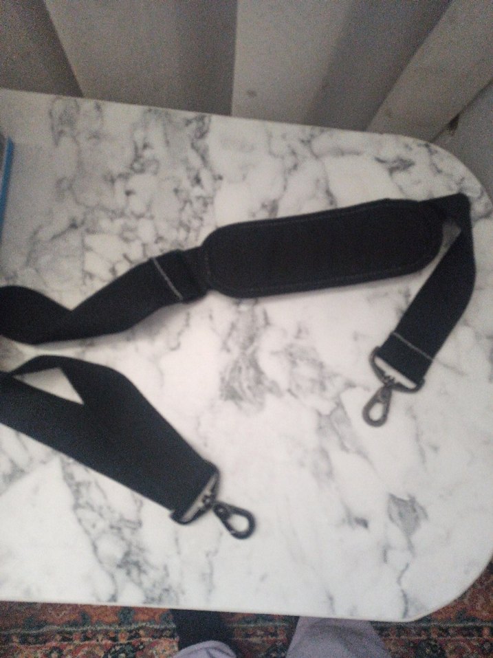 Yılan Desenli Siyah Yoga Kayışı - Görsel 5