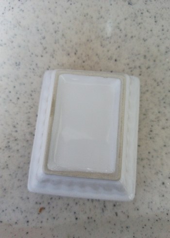 Ahşap Kapaklı Beyaz Saklama Kabı - Görsel 4