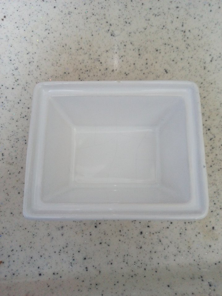 Ahşap Kapaklı Beyaz Saklama Kabı - Görsel 3