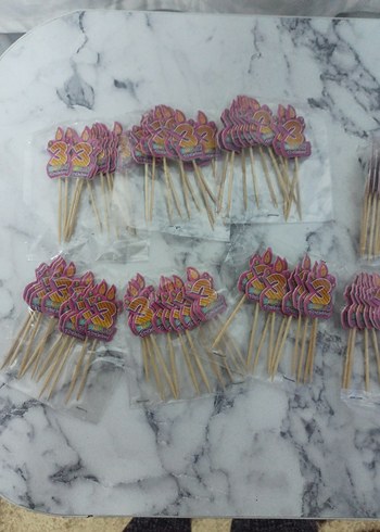 Renkli Minnie Mouse Kürdanlar - Görsel 4