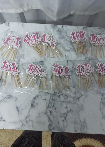 Renkli Minnie Mouse Kürdanlar - Görsel 11