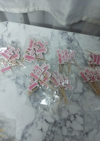 Renkli Minnie Mouse Kürdanlar - Görsel 16