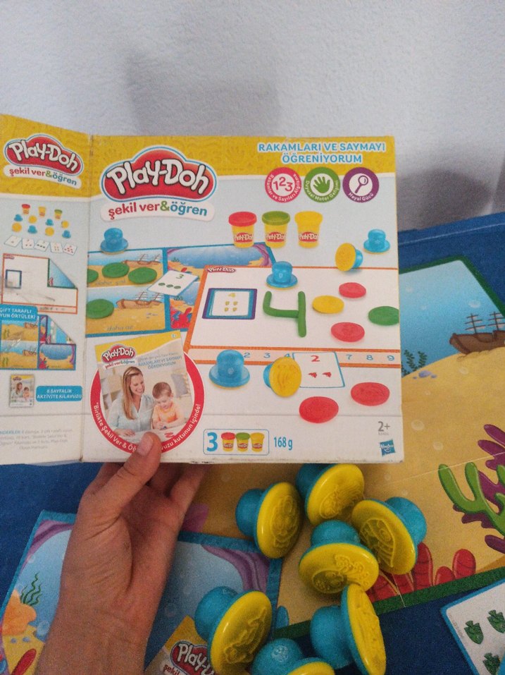 play doh eğitici set - Görsel 5