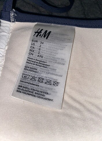 xs Beden H&M Bikini