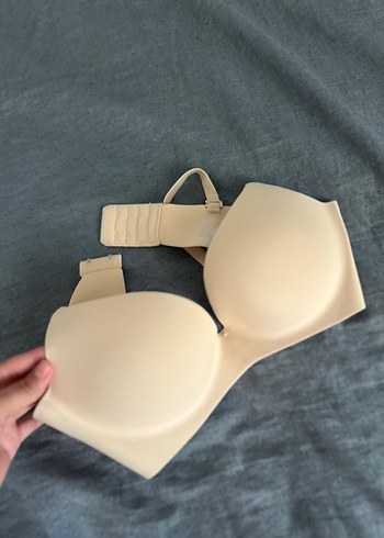 s Beden Douple Push-up Lazer Kesim Sütyen Dikissiz B Cup dolgulu