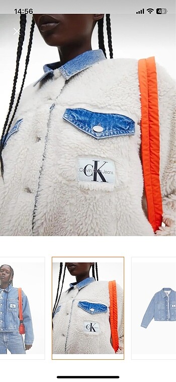 Calvin Klein Çift taraflı ceket