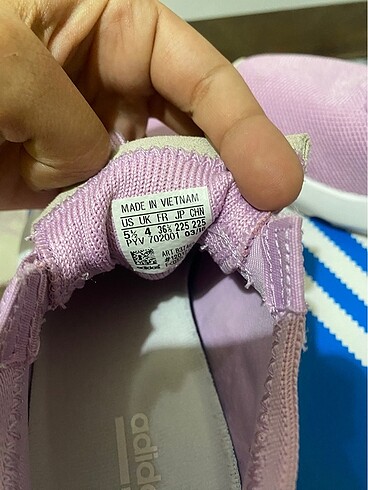 36,5 Beden mor Renk Adidas Spor Ayakkabı