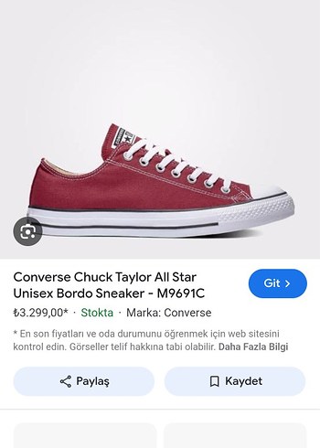 Converse Unisex koyu mor Sneakers
