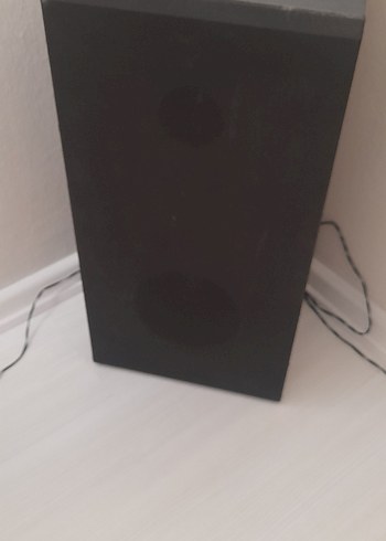 Siyah Müzik Sistemi Hoparlörü 2 adet