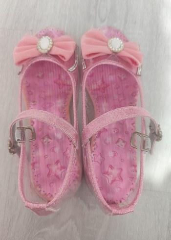 Kız Çocuk Pembe Fiyonklu Babet - Görsel 6