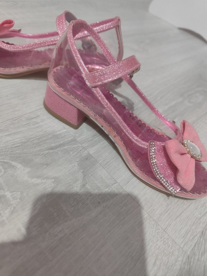 Kız Çocuk Pembe Fiyonklu Babet - Görsel 5