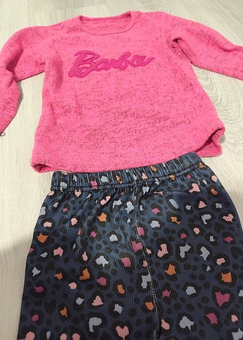 Kız Çocuk Renkli Desenli Tayt - Görsel 4