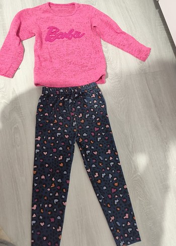 Kız Çocuk Renkli Desenli Tayt - Görsel 3