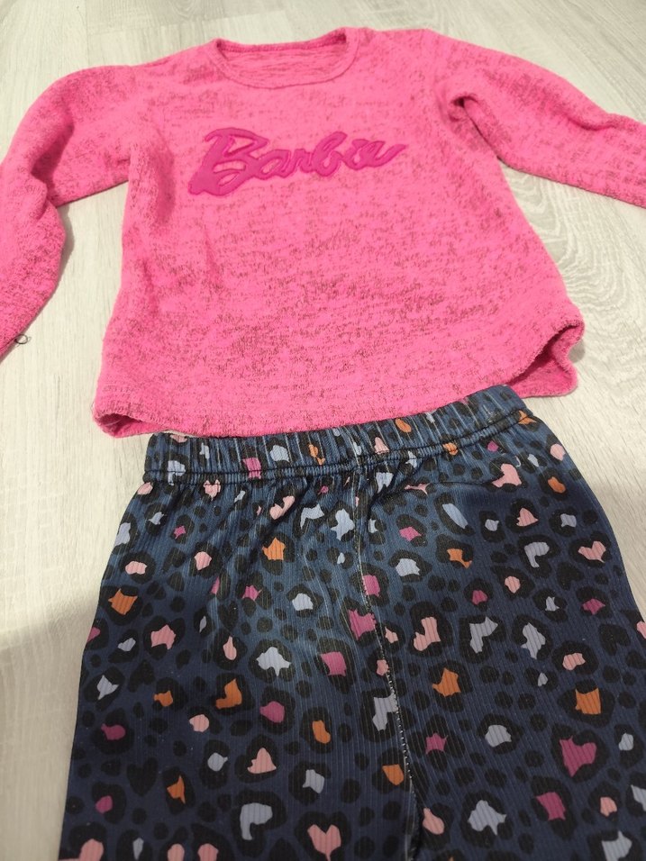 Kız Çocuk Renkli Desenli Tayt - Görsel 4