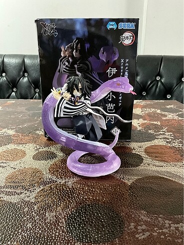  Beden Renk Demon Slayer Iguro Obanai Figür
